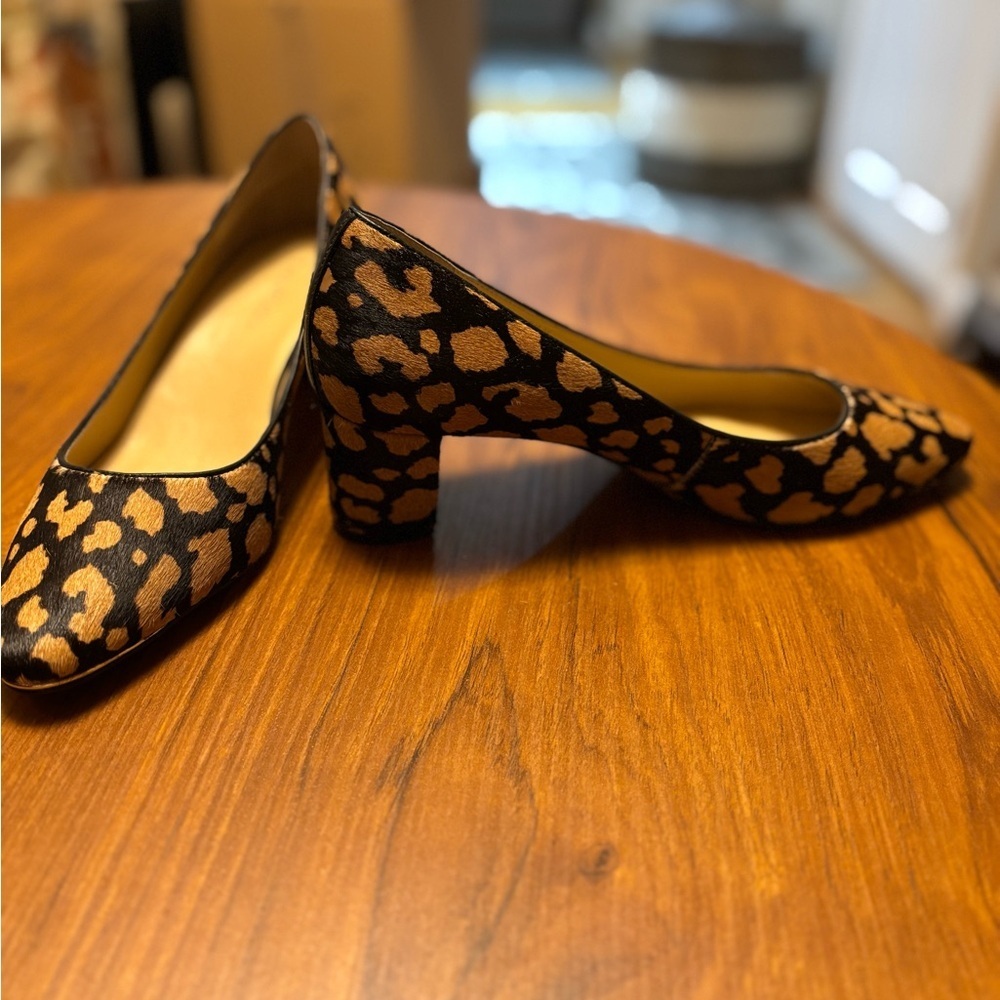 Talbots Black and Tan Patterned Heels - Picture 3 of 5